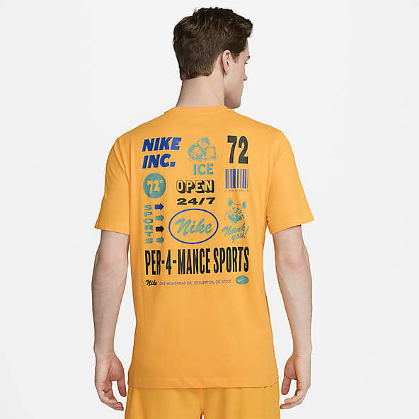 Uomo Giallo Top maglie e t shirt. Nike CH